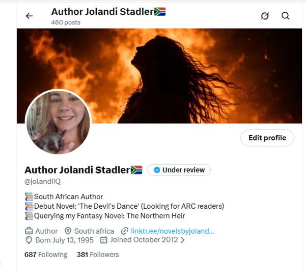 X Jolandi Followers